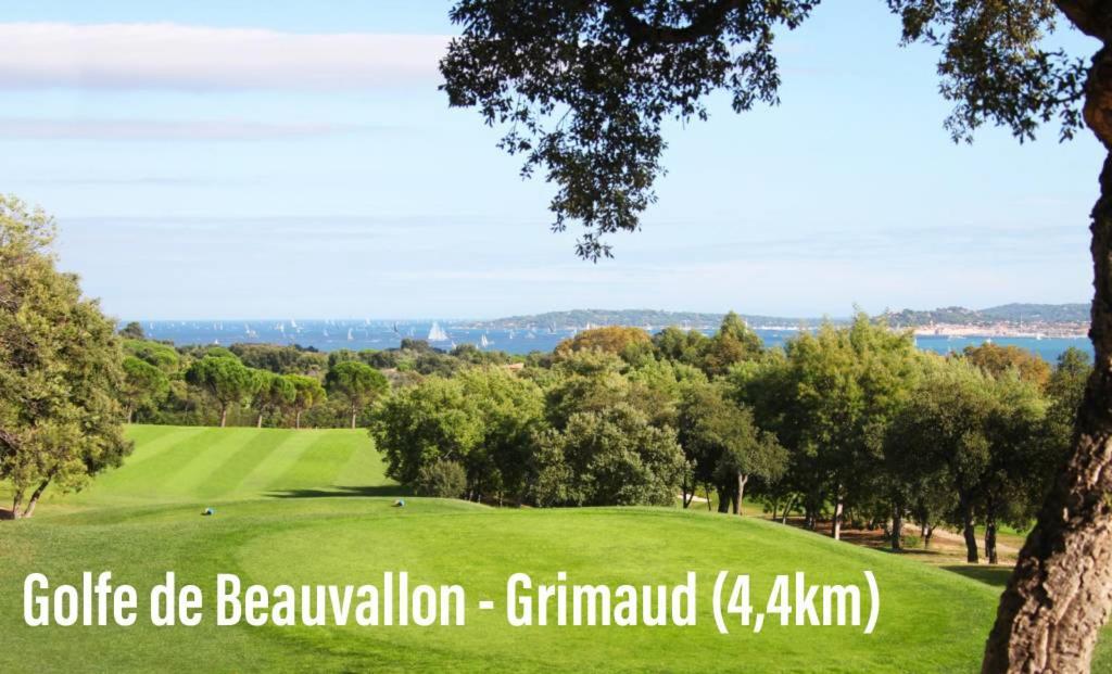 Charmant Appartement Village Restanques De Saint Tropez Grimaud Luaran gambar