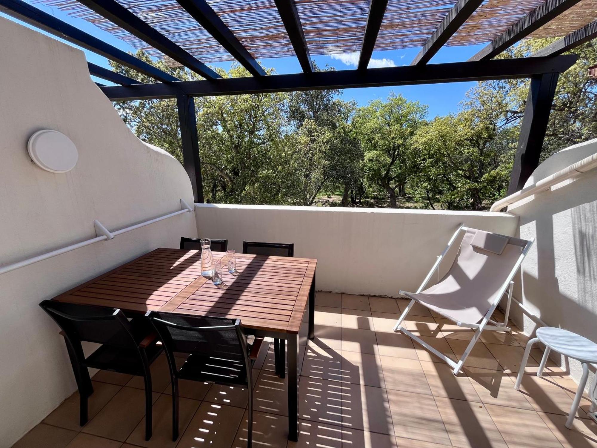 Charmant Appartement Village Restanques De Saint Tropez Grimaud Luaran gambar